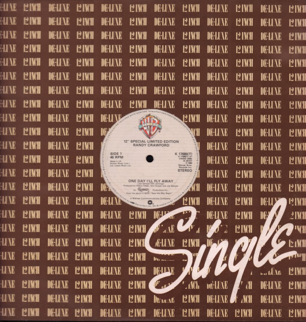 Randy Crawford - One Day I'll Fly Away - 12 Inch
