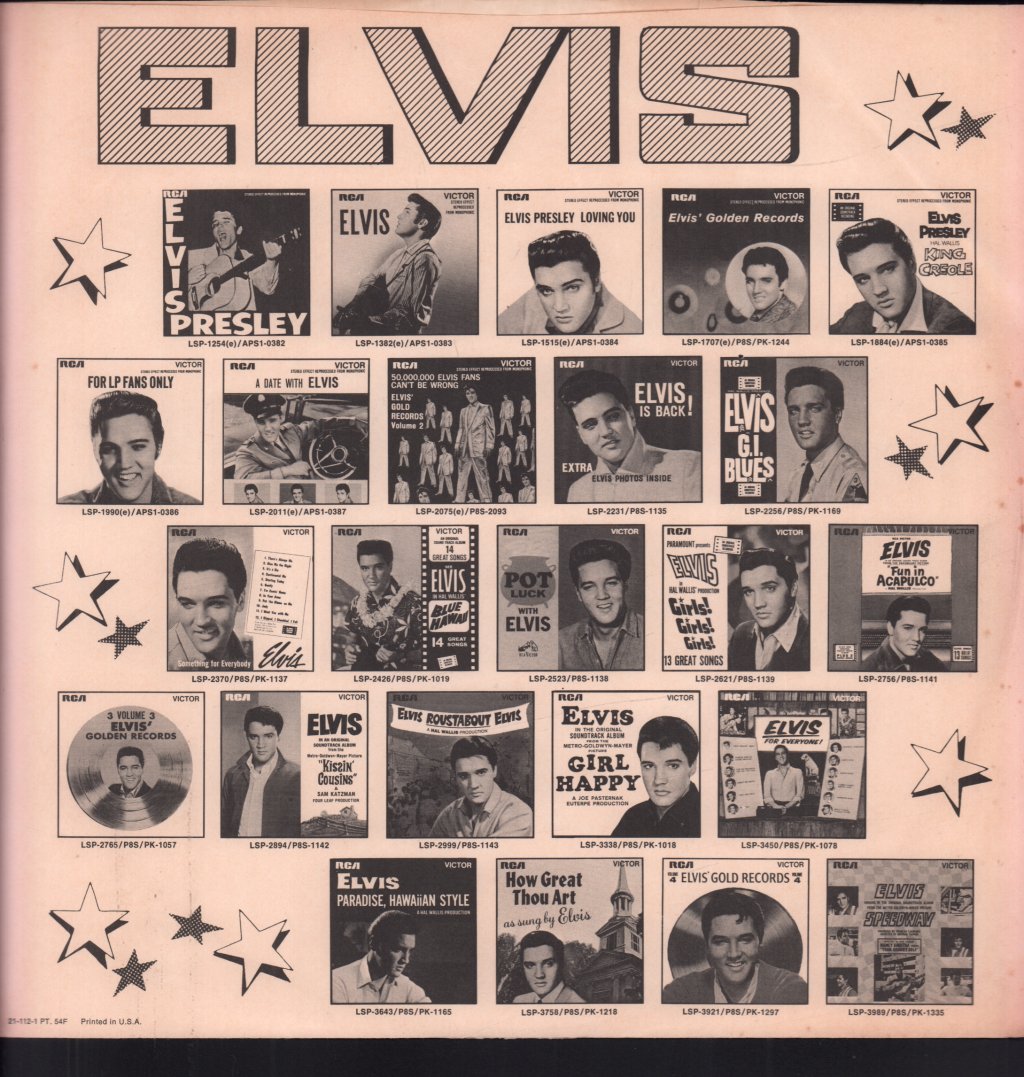 Elvis Presley - Something For Everybody - Lp