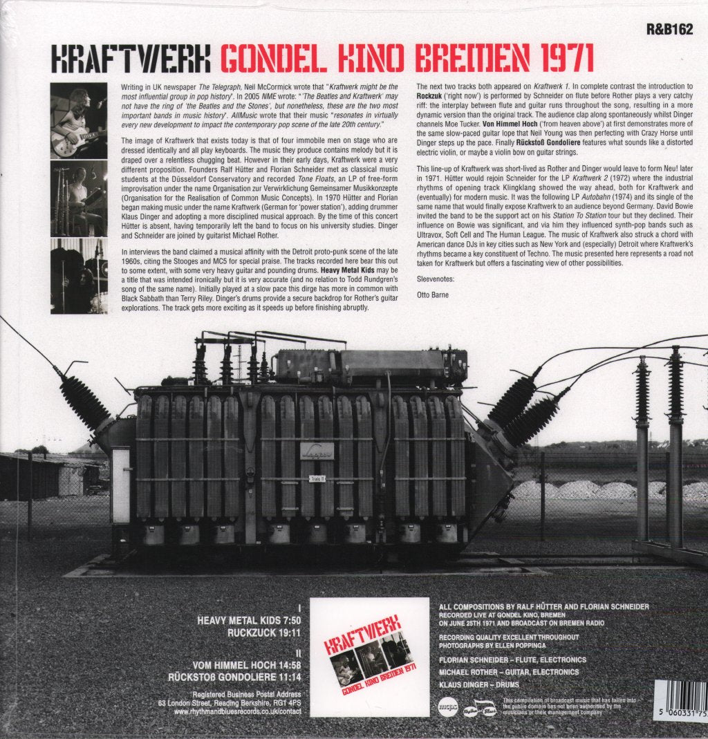 Kraftwerk - Gondel Kino Bremen 1971 - Lp