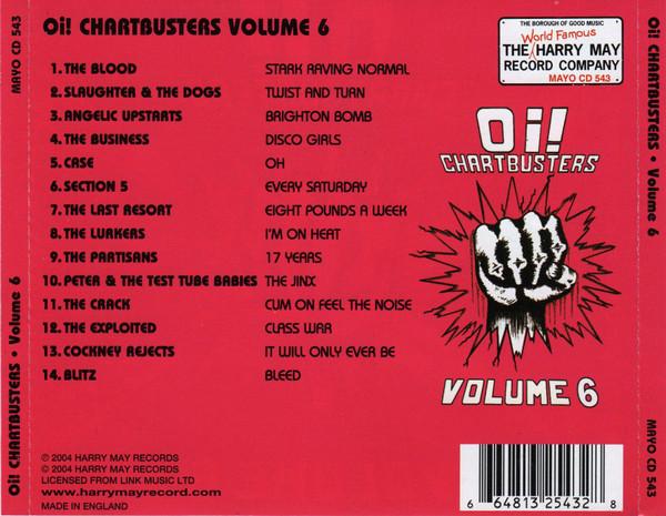 Various Artists - Oi! Chartbusters Volume 6 - Cd