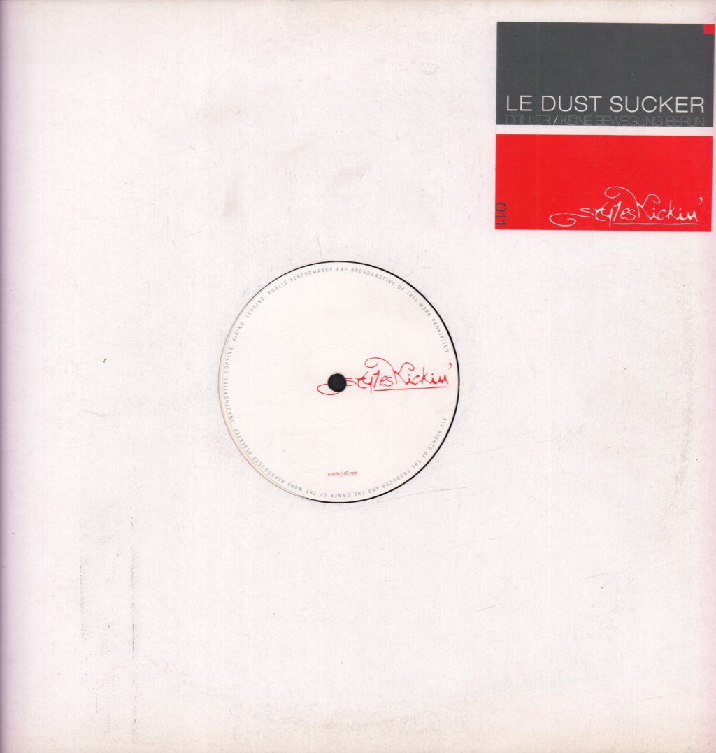 Le Dust Sucker - Driller / Keine Bewegung Berlin - 12 Inch