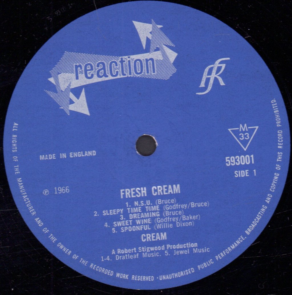 Cream - Fresh Cream - Lp