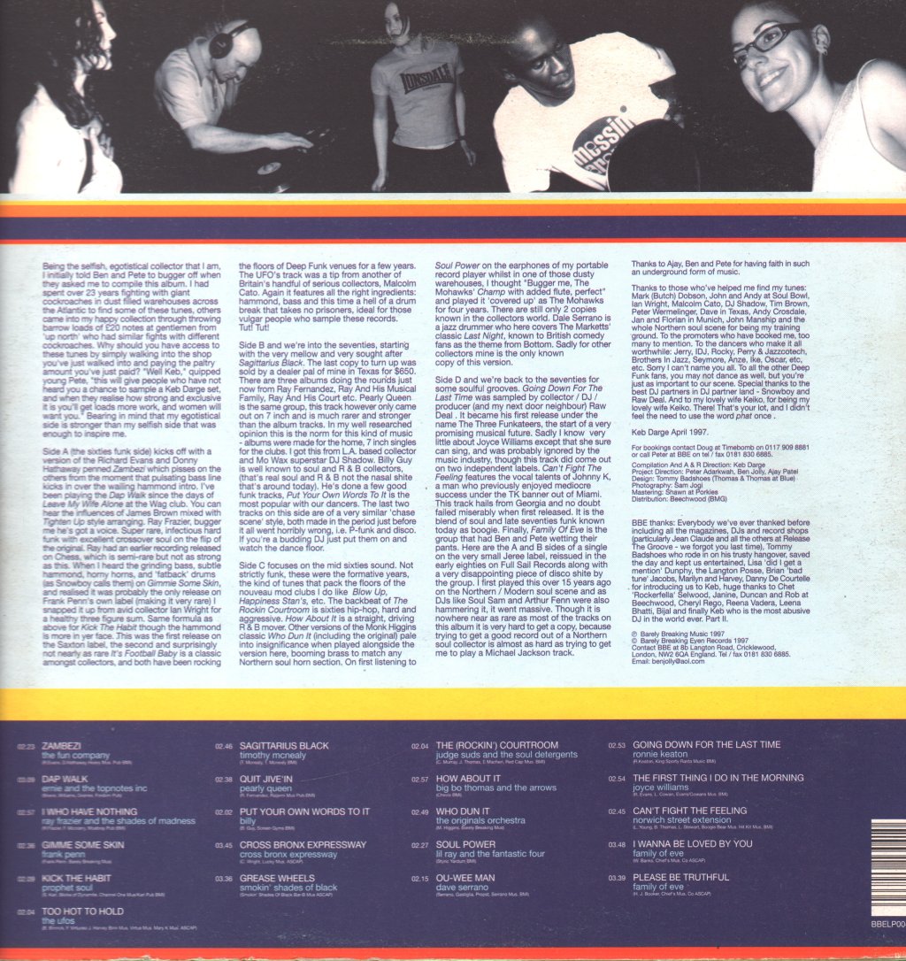 Various Artists - Keb Darge's Legendary Deep Funk - Double Lp