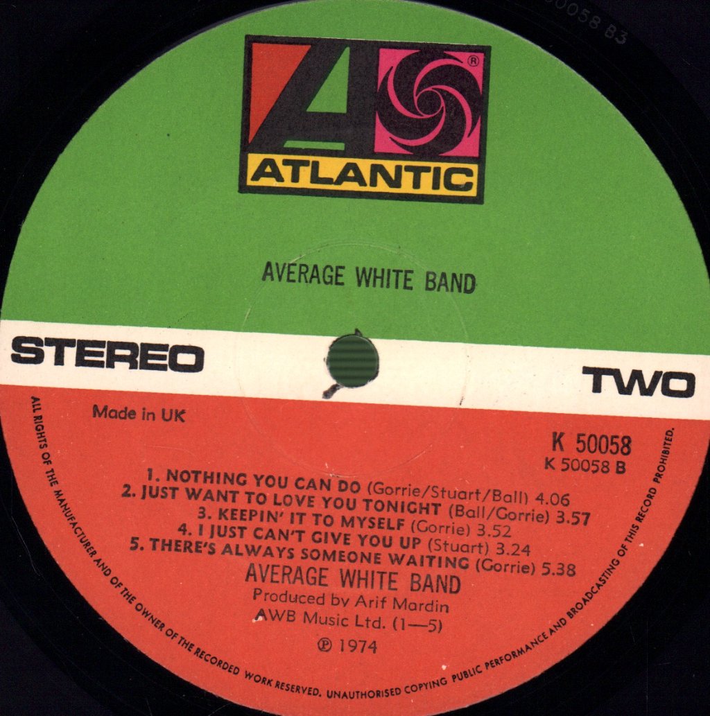Average White Band - Awb - Lp