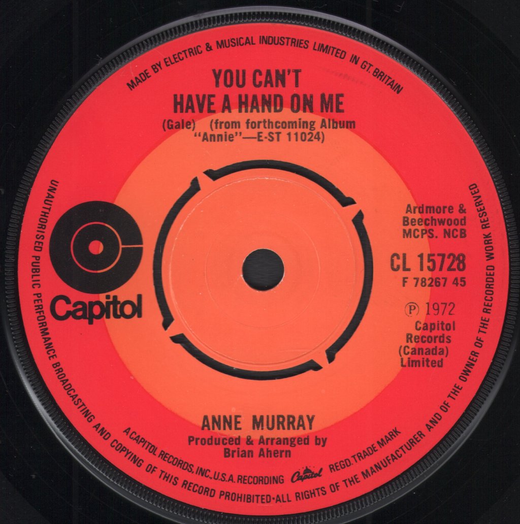 Anne Murray - Robbie's Song - 7 Inch