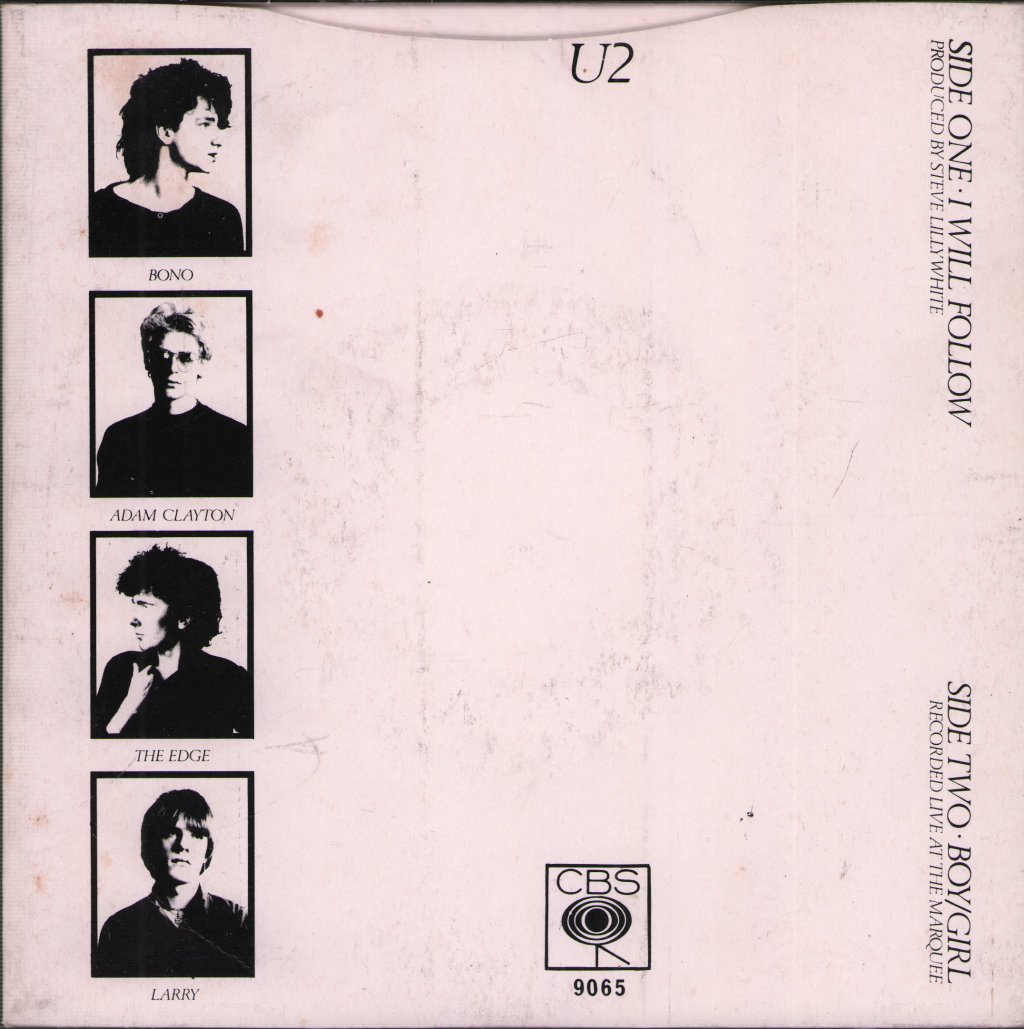 U2 - I Will Follow - 7 Inch