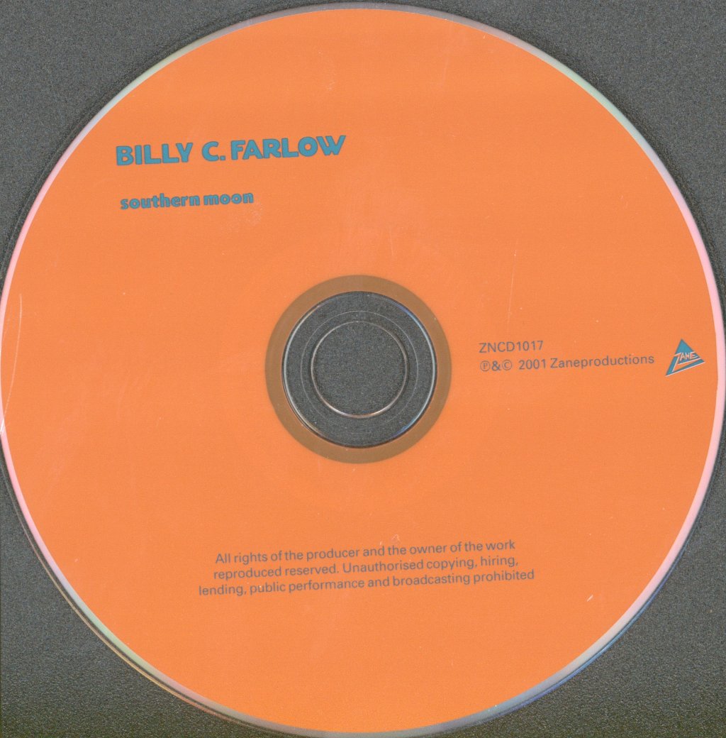 Billy C. Farlow - Southern Moon - Cd