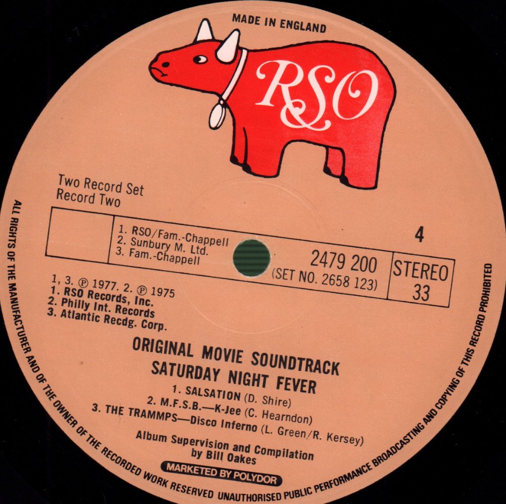 Various Artists - Saturday Night fever (Original Movie Soundtrack) - Double Lp