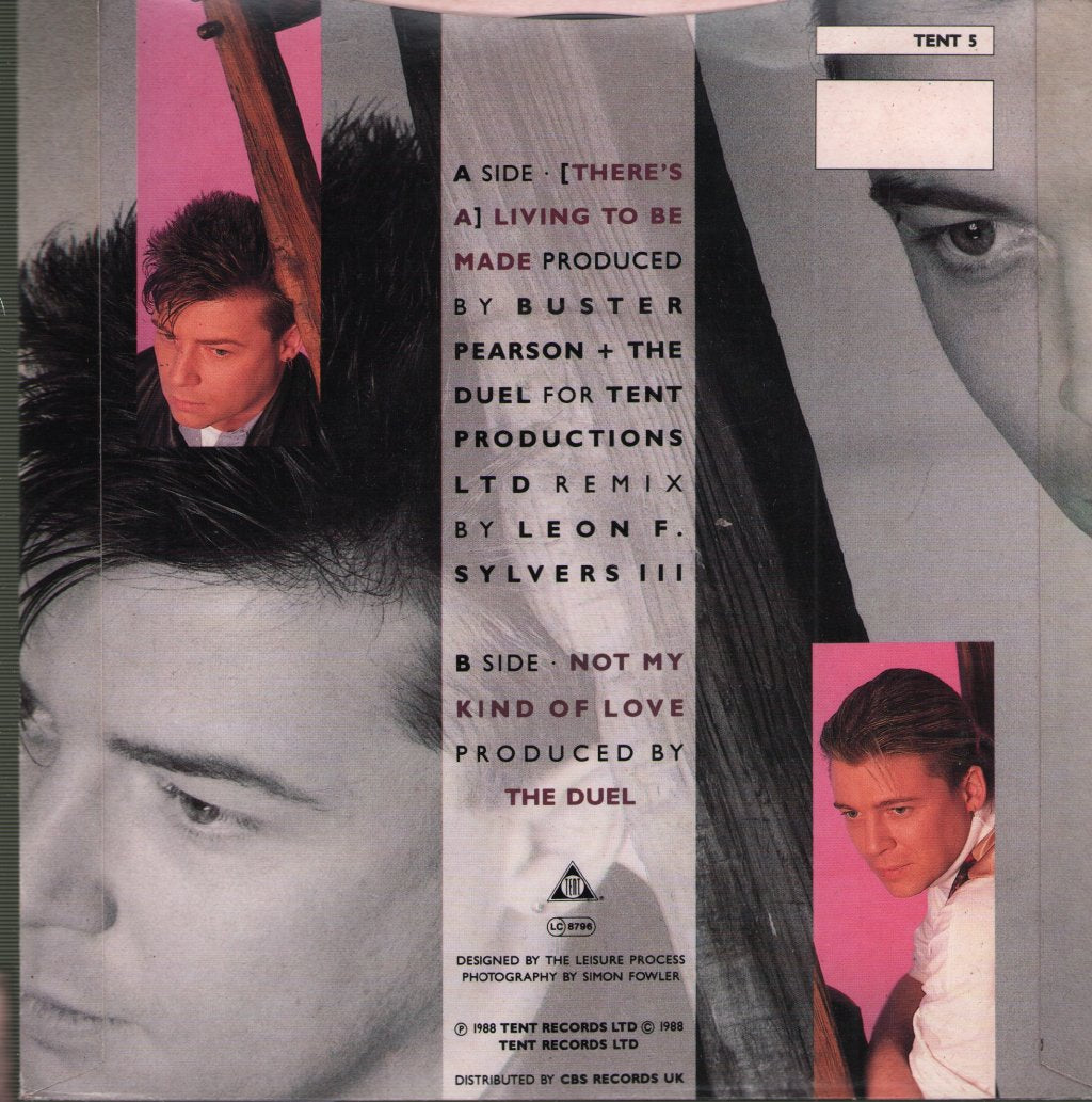 Duel (80'S Group) - Living To Be Made - 7 Inch