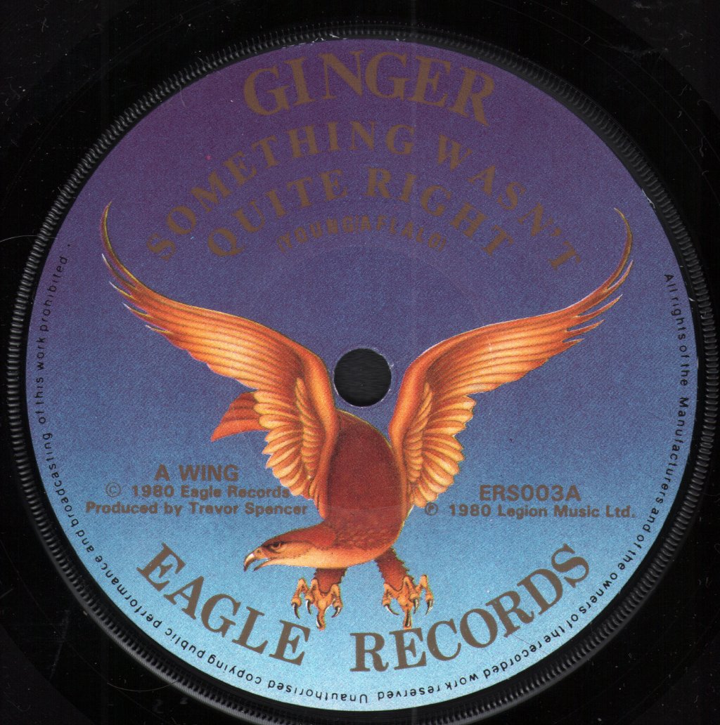 Ginger (80'S Group) - Something Wasn't Quite Right - Double 7 Inch