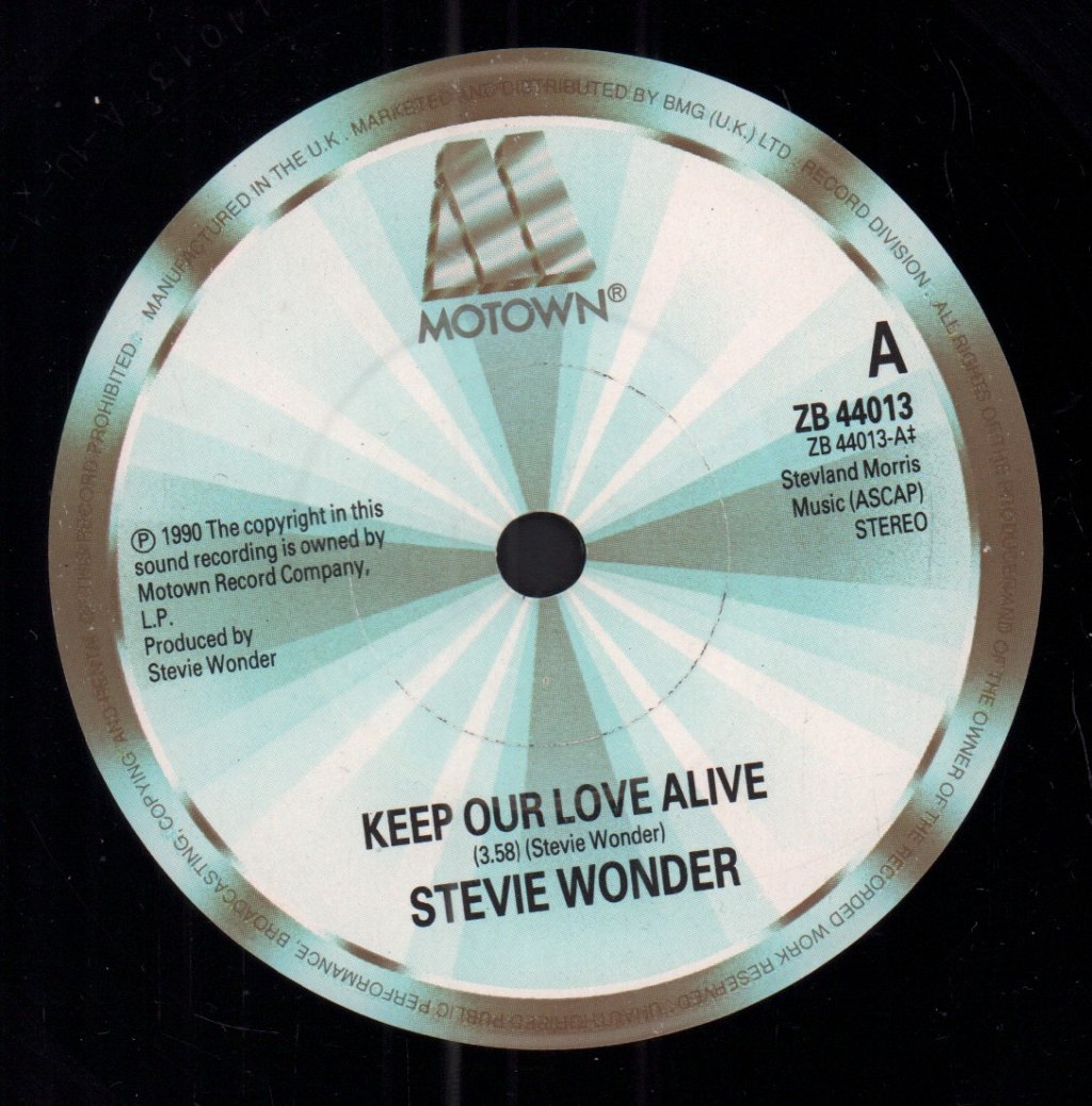 Stevie Wonder - Keep Our Love Alive - 7 Inch