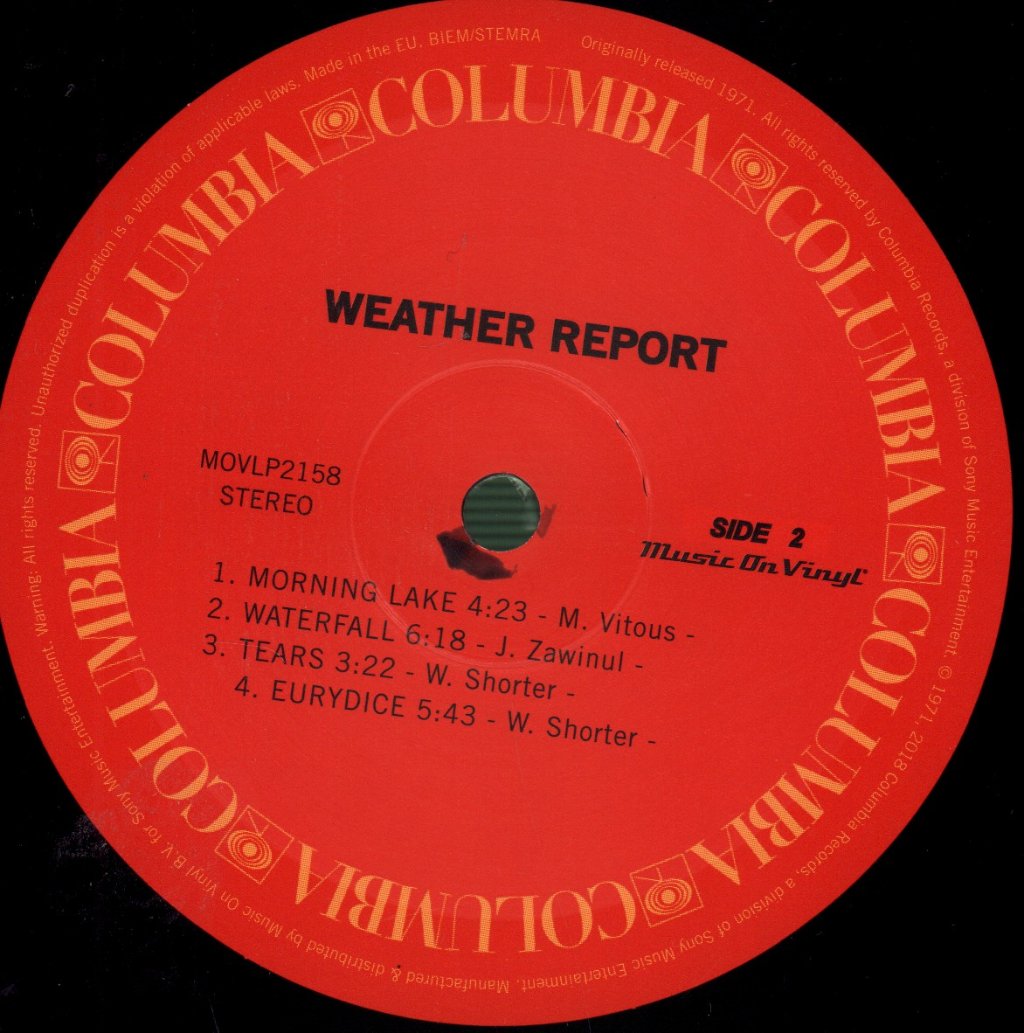 Weather Report - Weather Report - Lp
