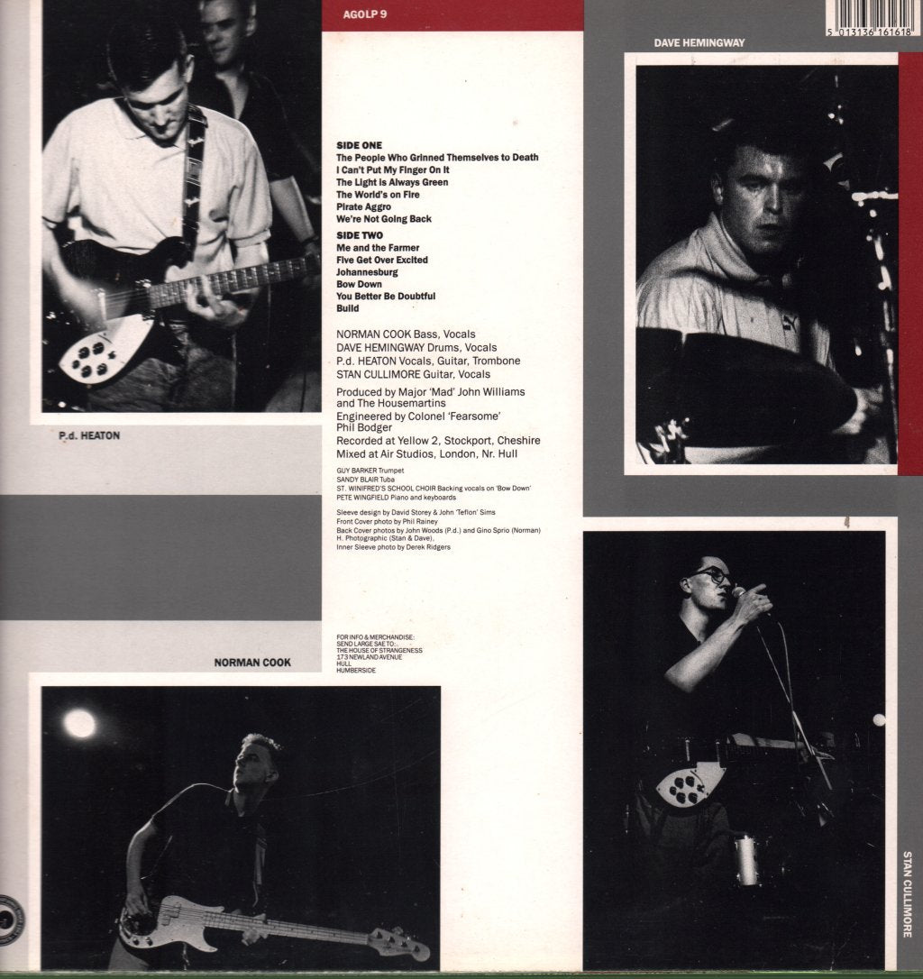 Housemartins - People Who Grinned Themselves To Death - Lp