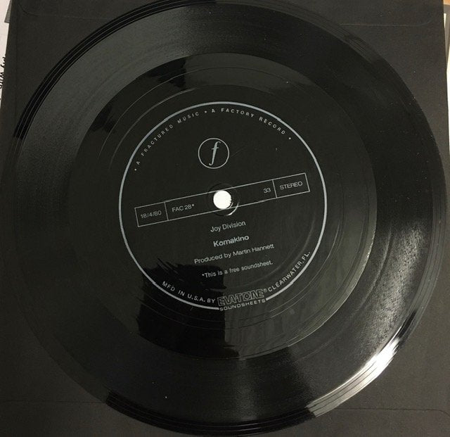 Joy Division - Komakino - 7 Inch
