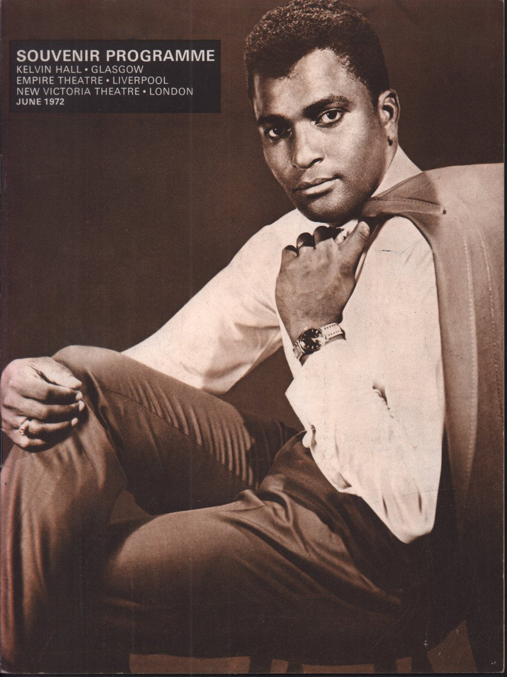 Charley Pride - souvenir programme - Tour Programme