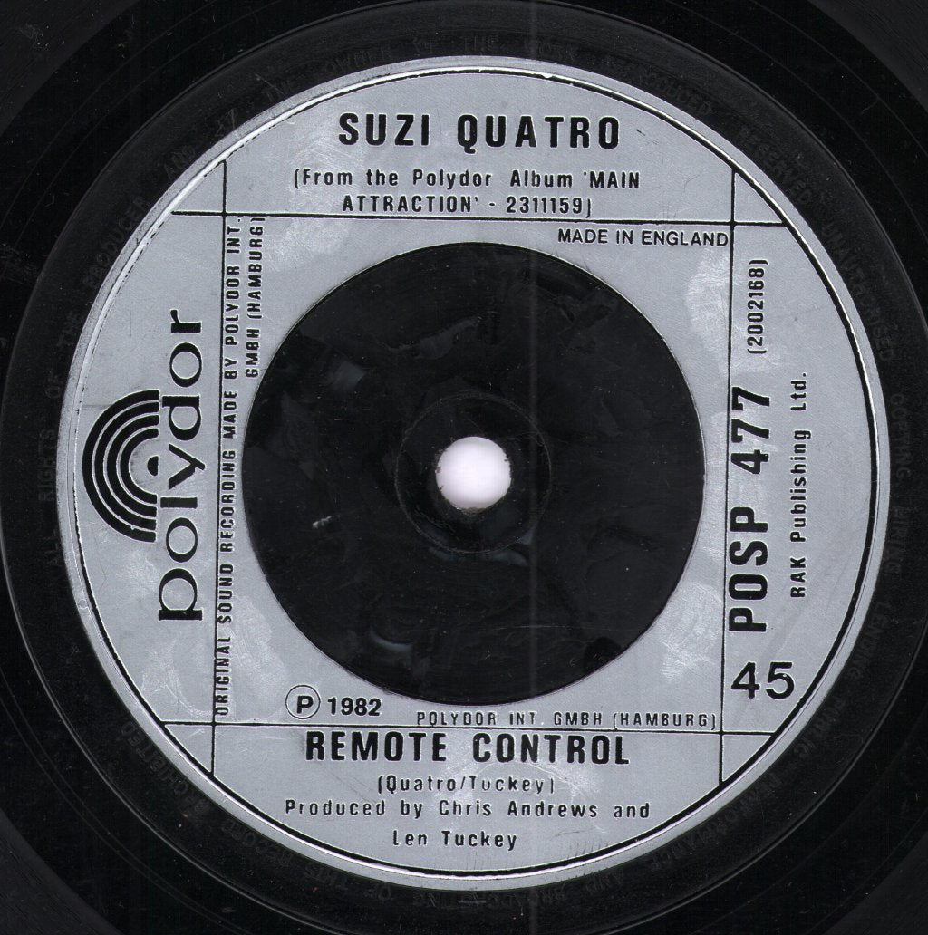 Suzi Quatro - Heart Of Stone - 7 Inch
