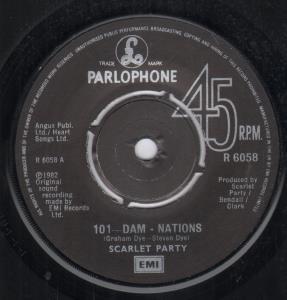 Scarlet Party - 101-Dam-Nations - 7 Inch
