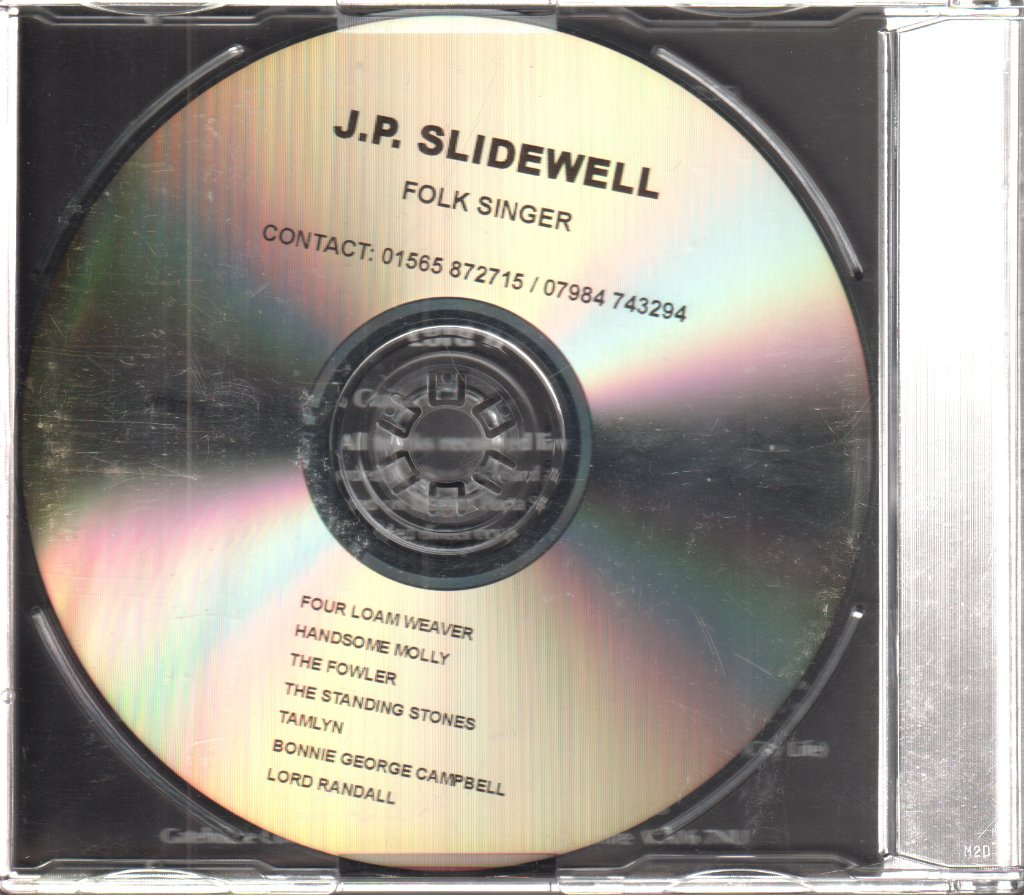 J.p. Slidewell - Folk Singer - Cdr
