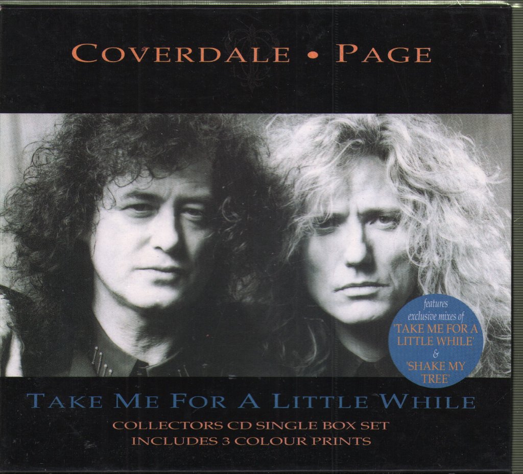 Coverdale Page - Take Me For A Little While - Cd Box Set