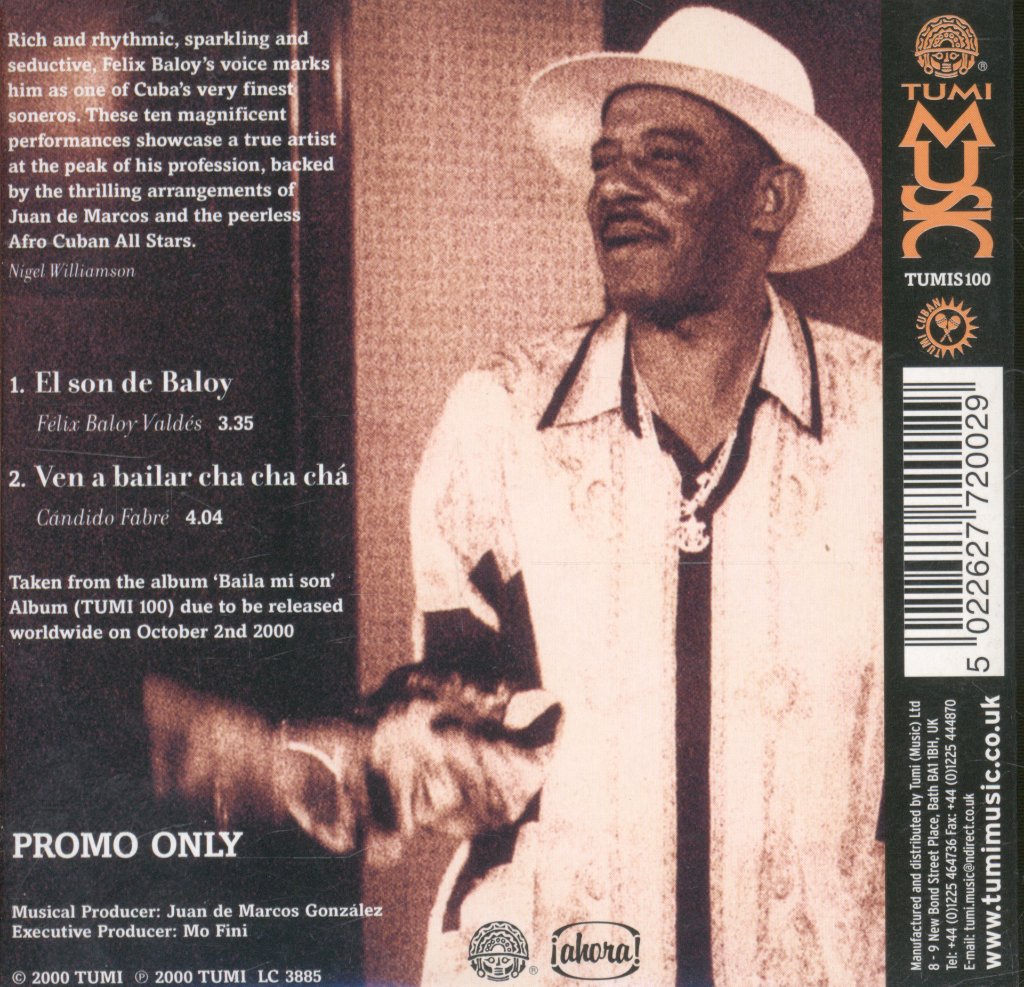 Felix Baloy - El Son De Baloy - Cd