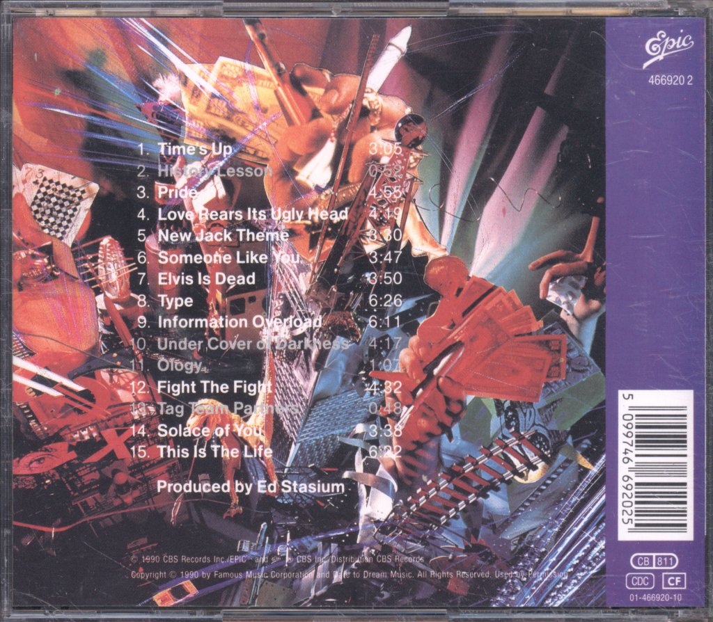 Living Colour - Time's Up - Cd