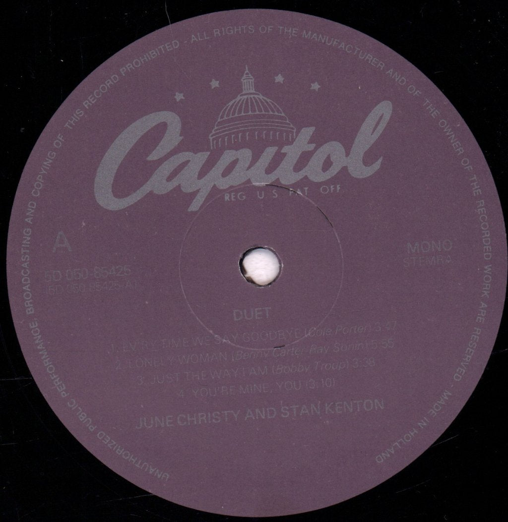 Stan Kenton - Duet - Lp