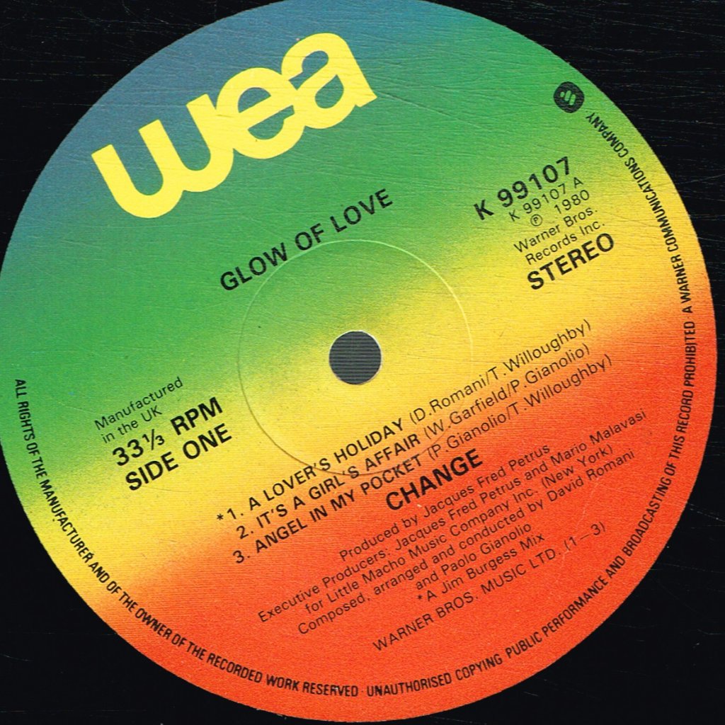 Change - Glow Of Love - Lp
