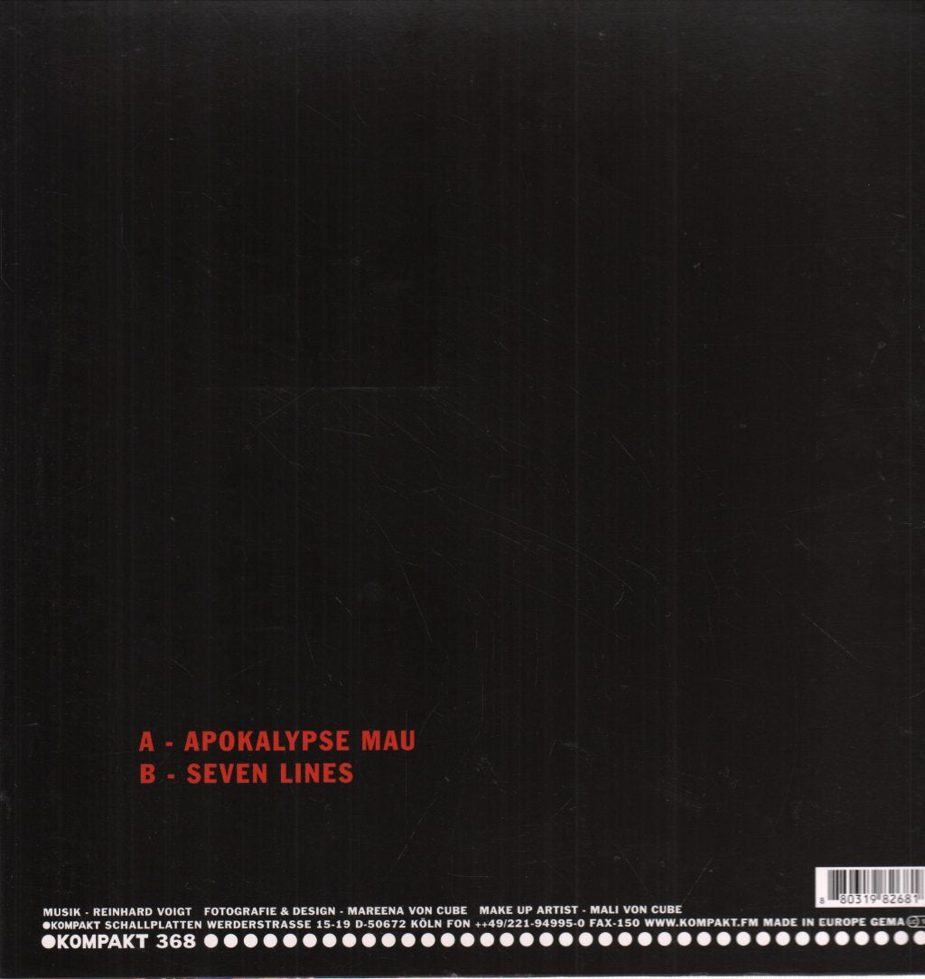 Reinhard Voigt - Apokalypse Mau - 12 Inch