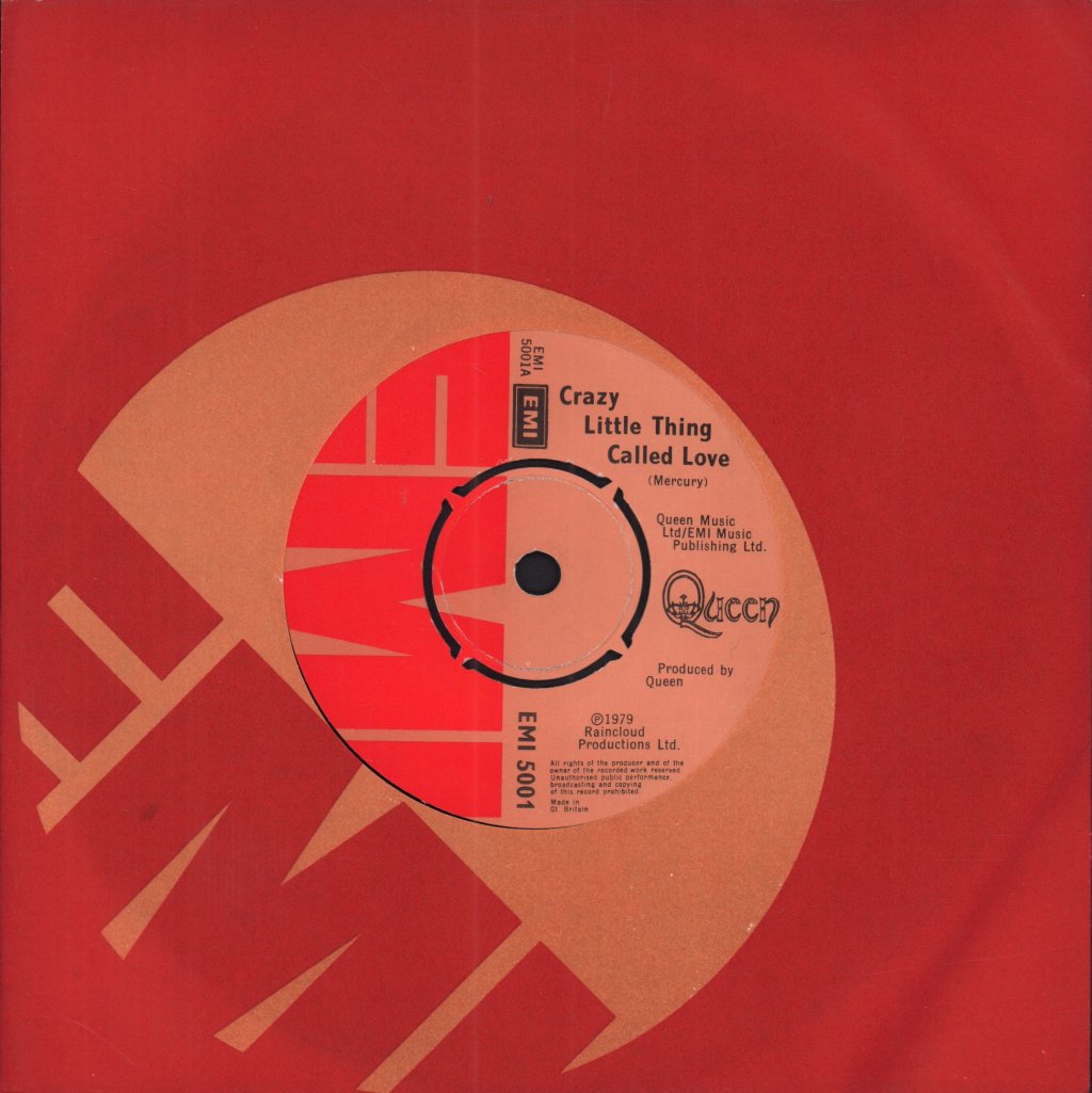 Queen - Crazy Little Thing Called Love - 7 Inch