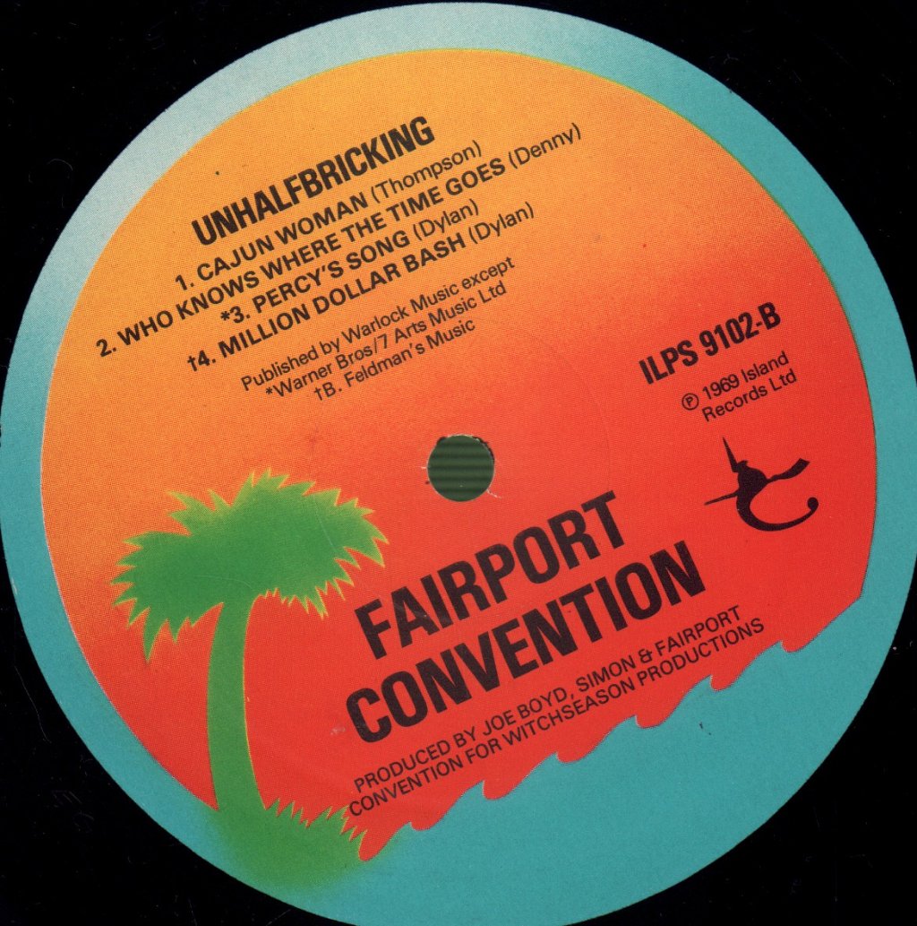 Fairport Convention - Unhalfbricking - Lp