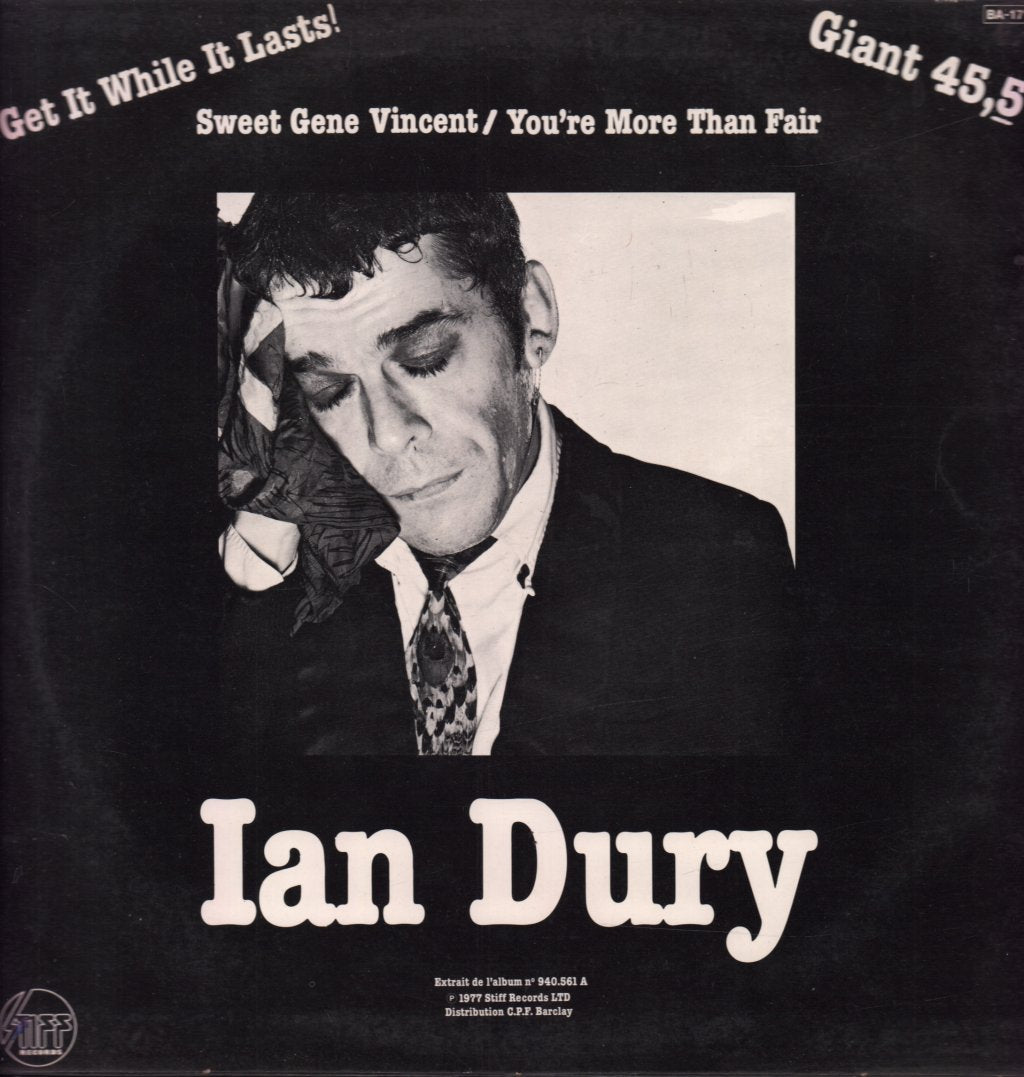 Ian Dury And The Blockheads - Sex And Drugs And Rock N Roll - 12 Inch