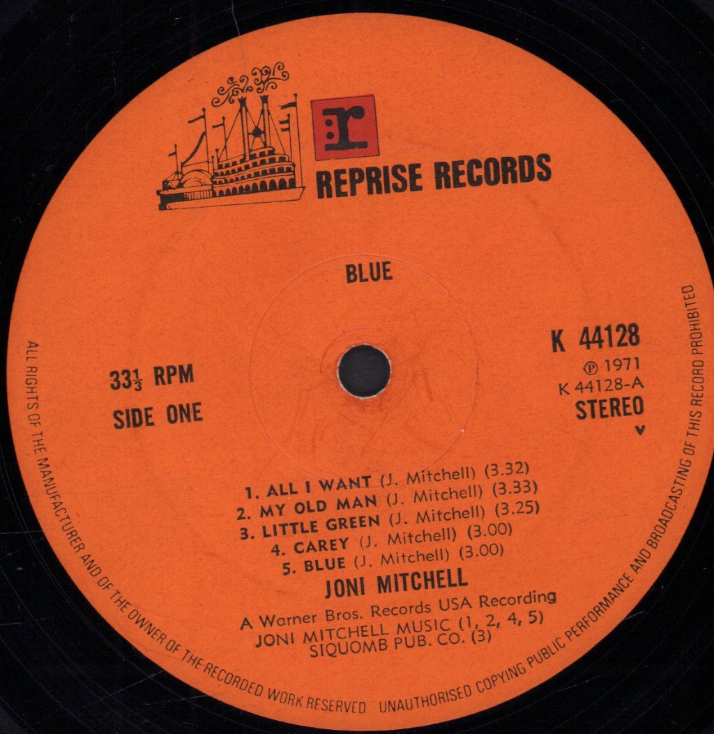 Joni Mitchell - Blue - Lp