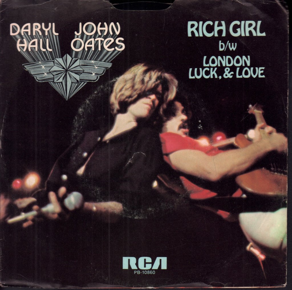 Hall And Oates - Rich Girl - 7 Inch