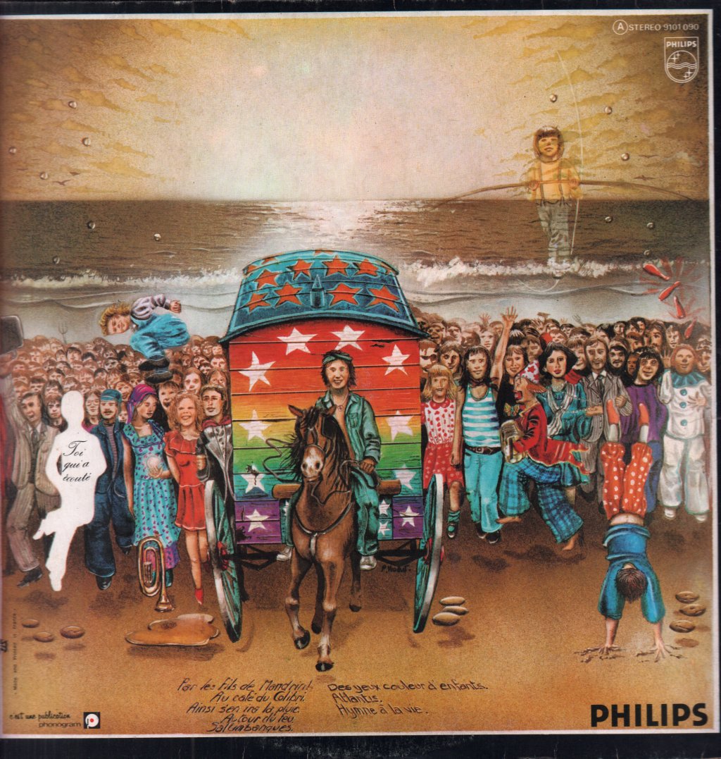 Ange - Par Les Fils De Mandrin - Lp