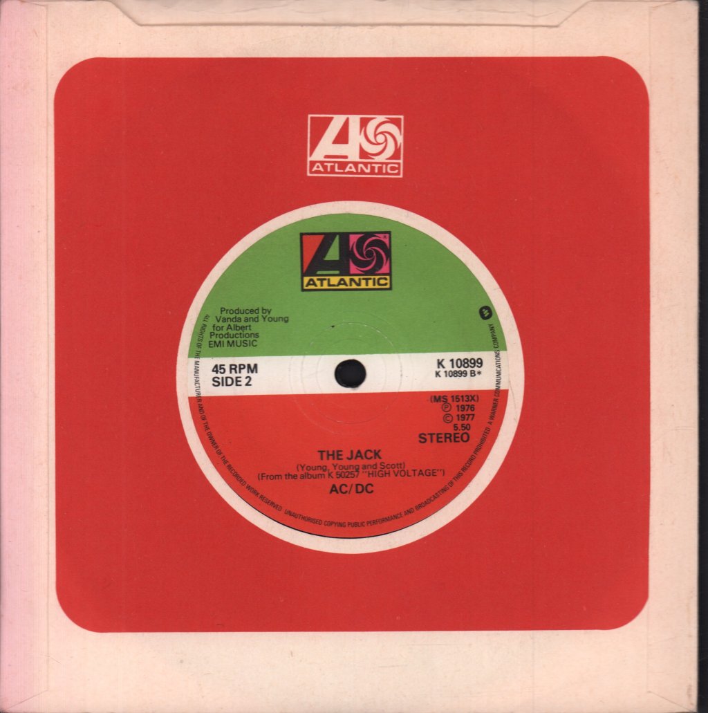 AC/DC - Dirty Deeds Done Dirt Cheap - 7 Inch