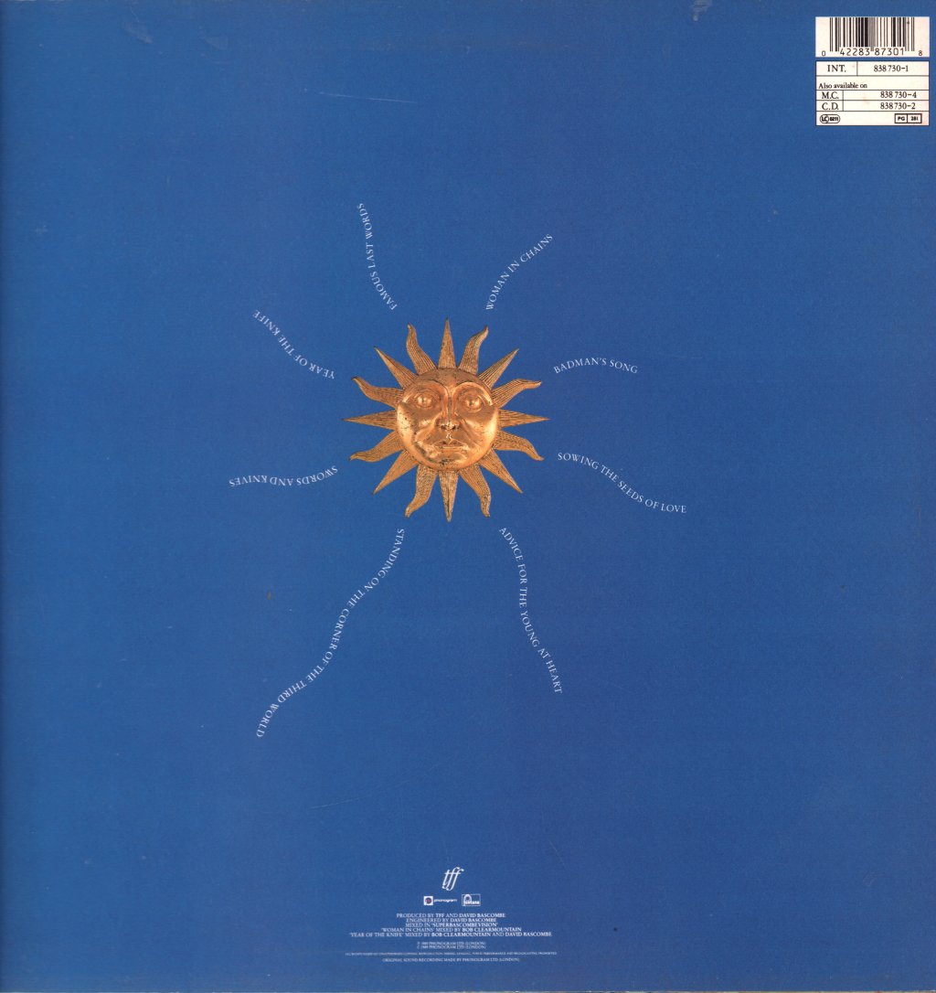 Tears For Fears - Seeds Of Love - Lp