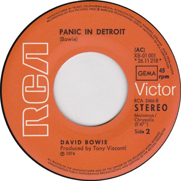 David Bowie - Knock On Wood - 7 Inch