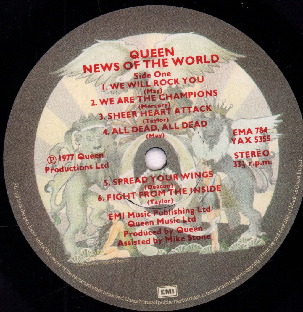 Queen - News Of The World - Lp