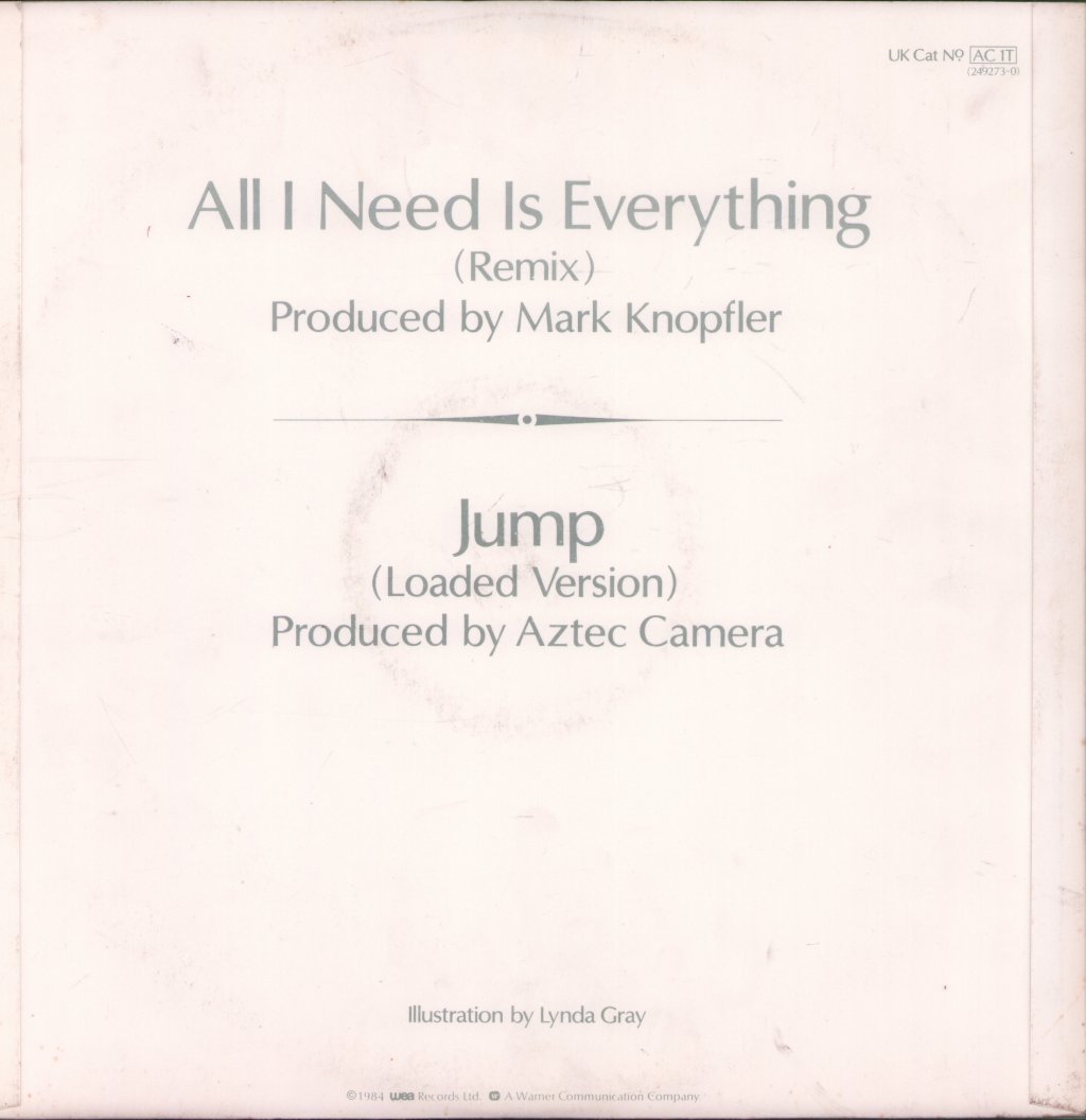 Aztec Camera - All I Need Is Everything - 12 Inch