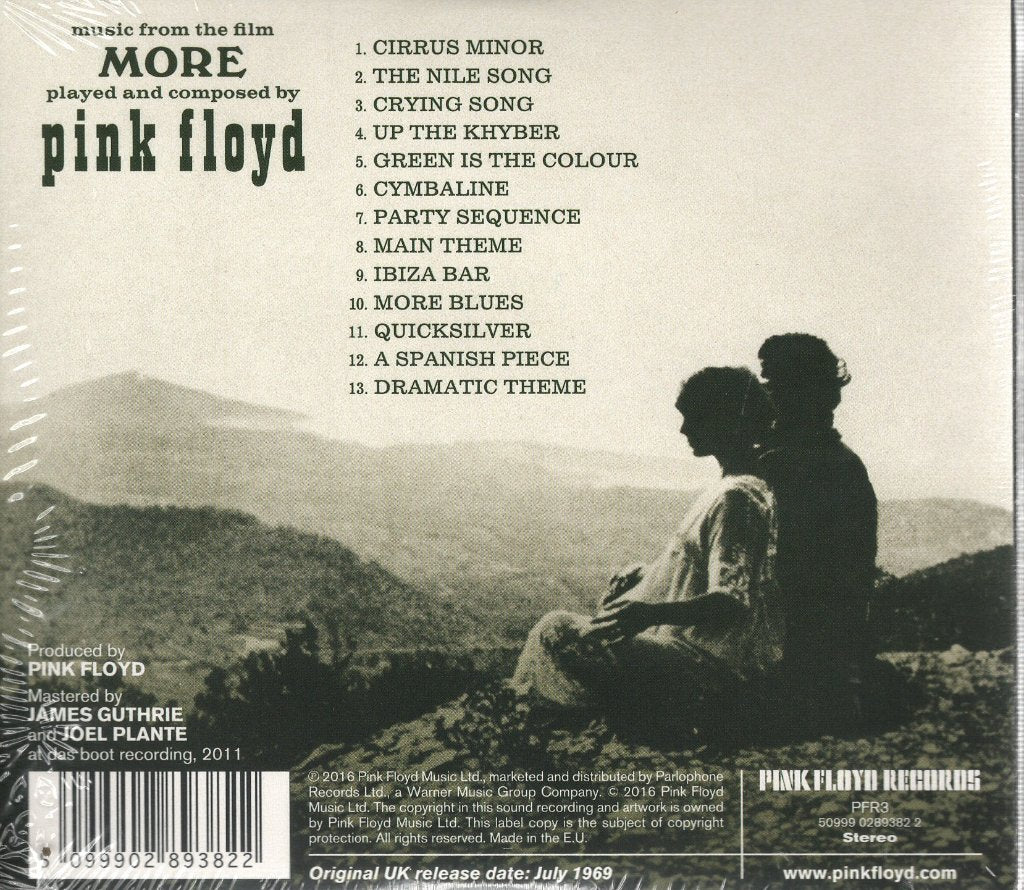 Pink Floyd - Music From The Film More - Cd