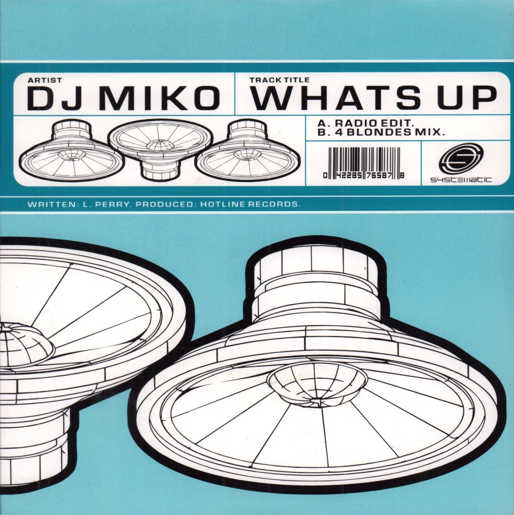 Dj Miko - What's Up - 7 Inch