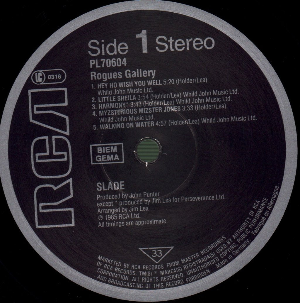 Slade - Rogues Gallery - Lp