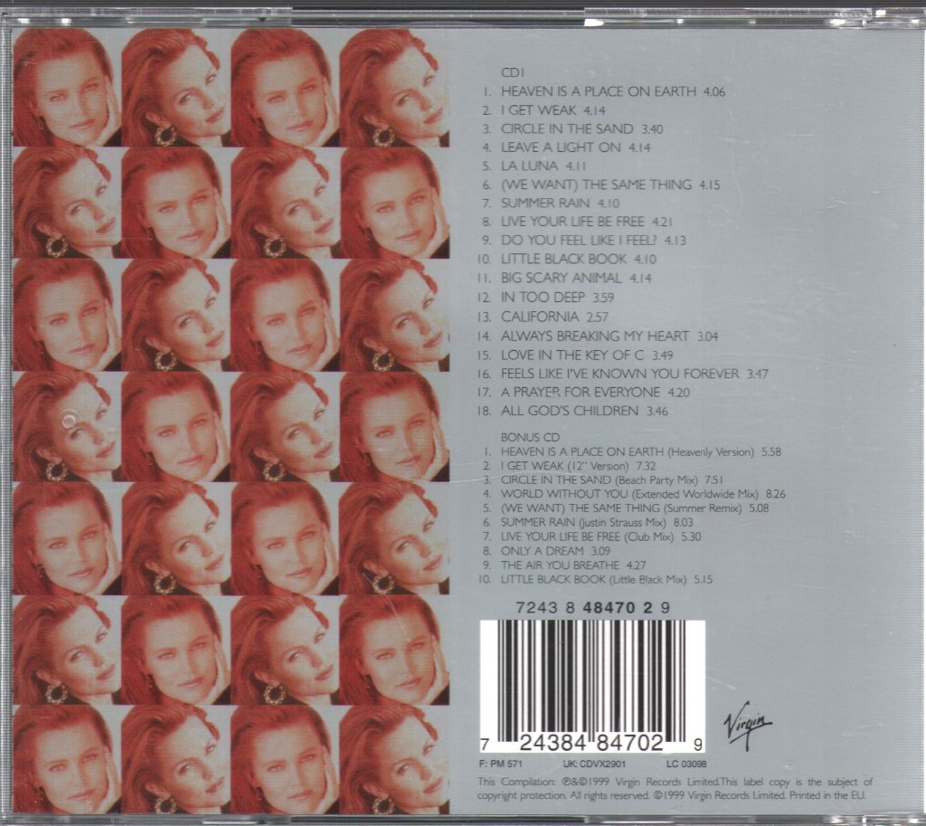 Belinda Carlisle - A Place On Earth · The Greatest Hits - Cd