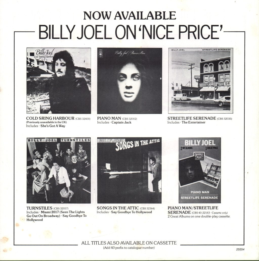 Billy Joel - An Innocent Man - Lp