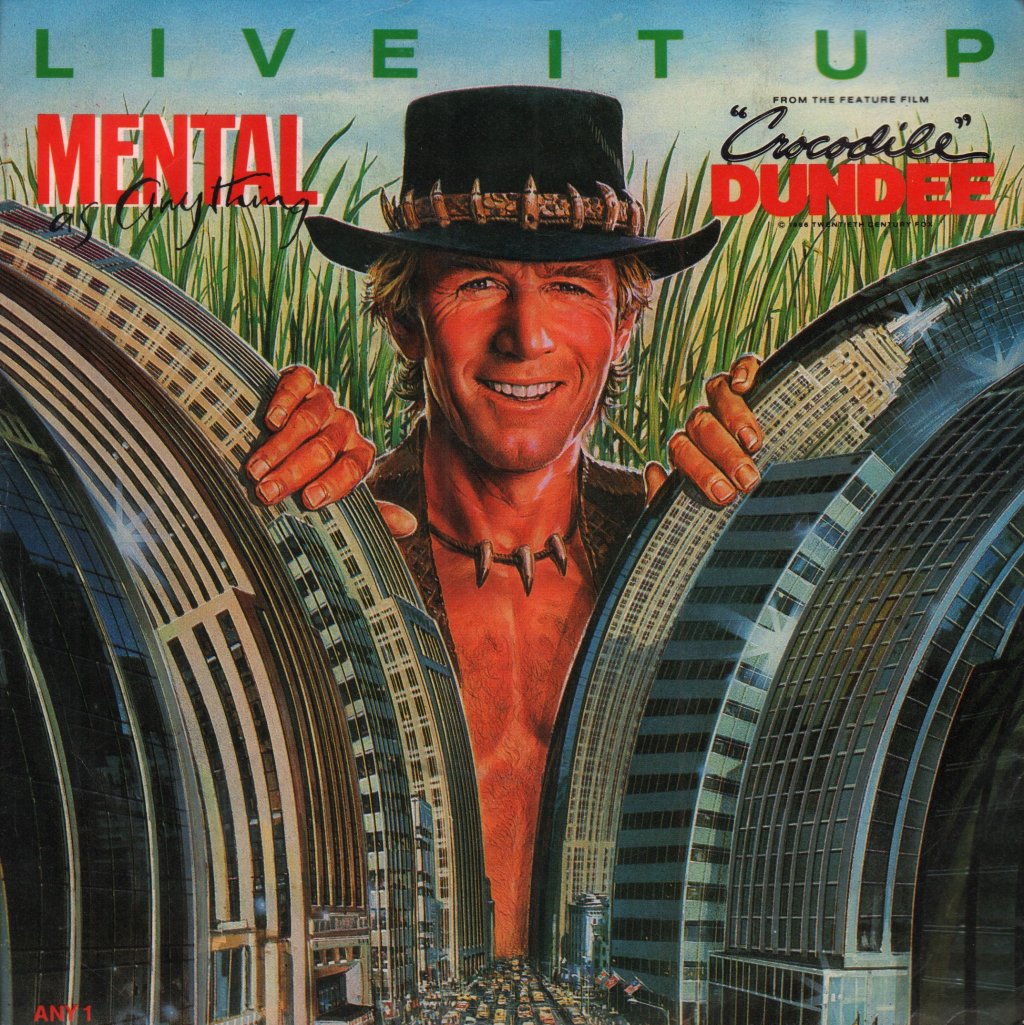 Mental As Anything - Live It Up - 7 Inch