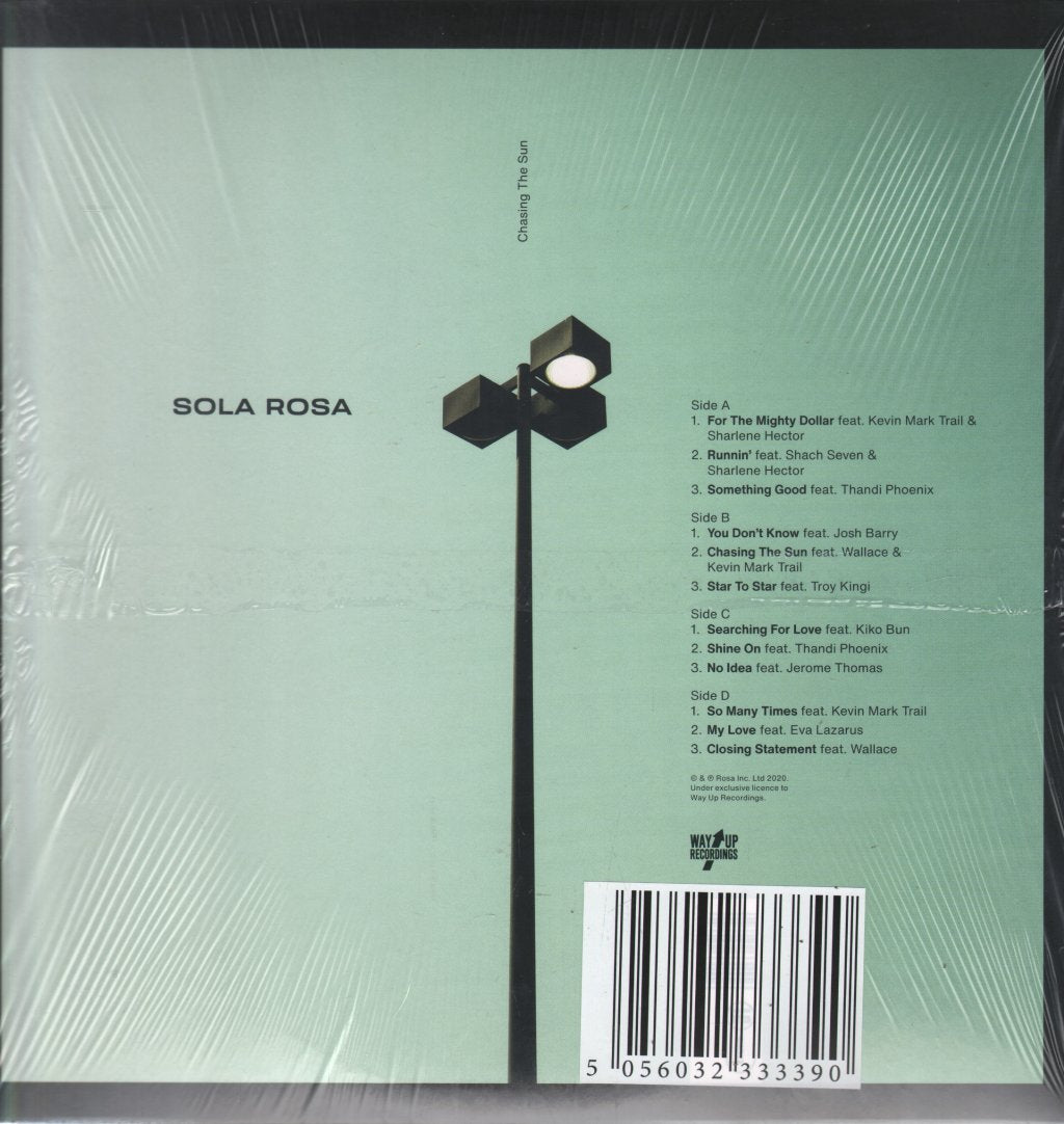 Sola Rosa - Chasing The Sun - Double Lp