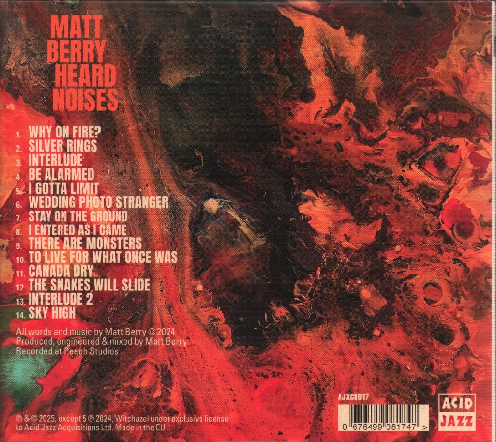 Matt Berry - Heard Noises - Cd
