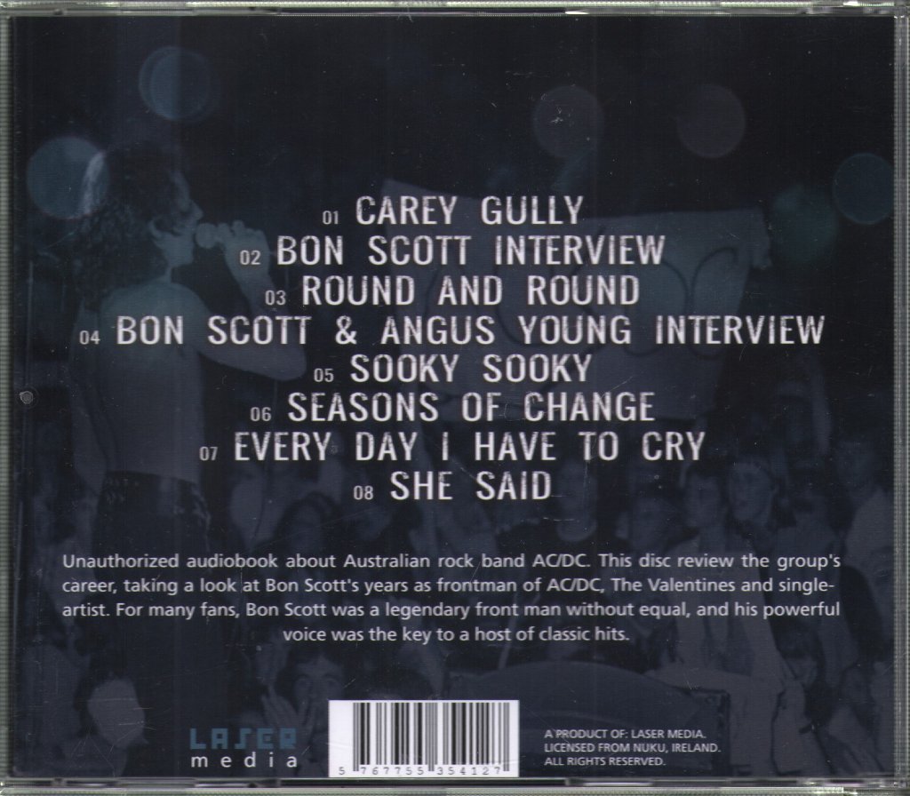 AC/DC - Bon Scott Years$ - Ultimate Audiobook - Cd