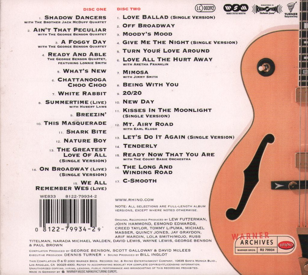 George Benson - Anthology - Double Cd