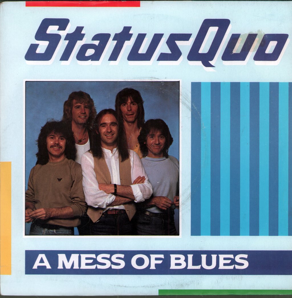 Status Quo - A Mess Of Blues - 7 Inch